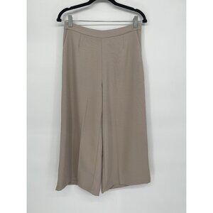 Modern Citizen Womens Pink High Waisted Wide Leg Cropped Trousers Pants Size M